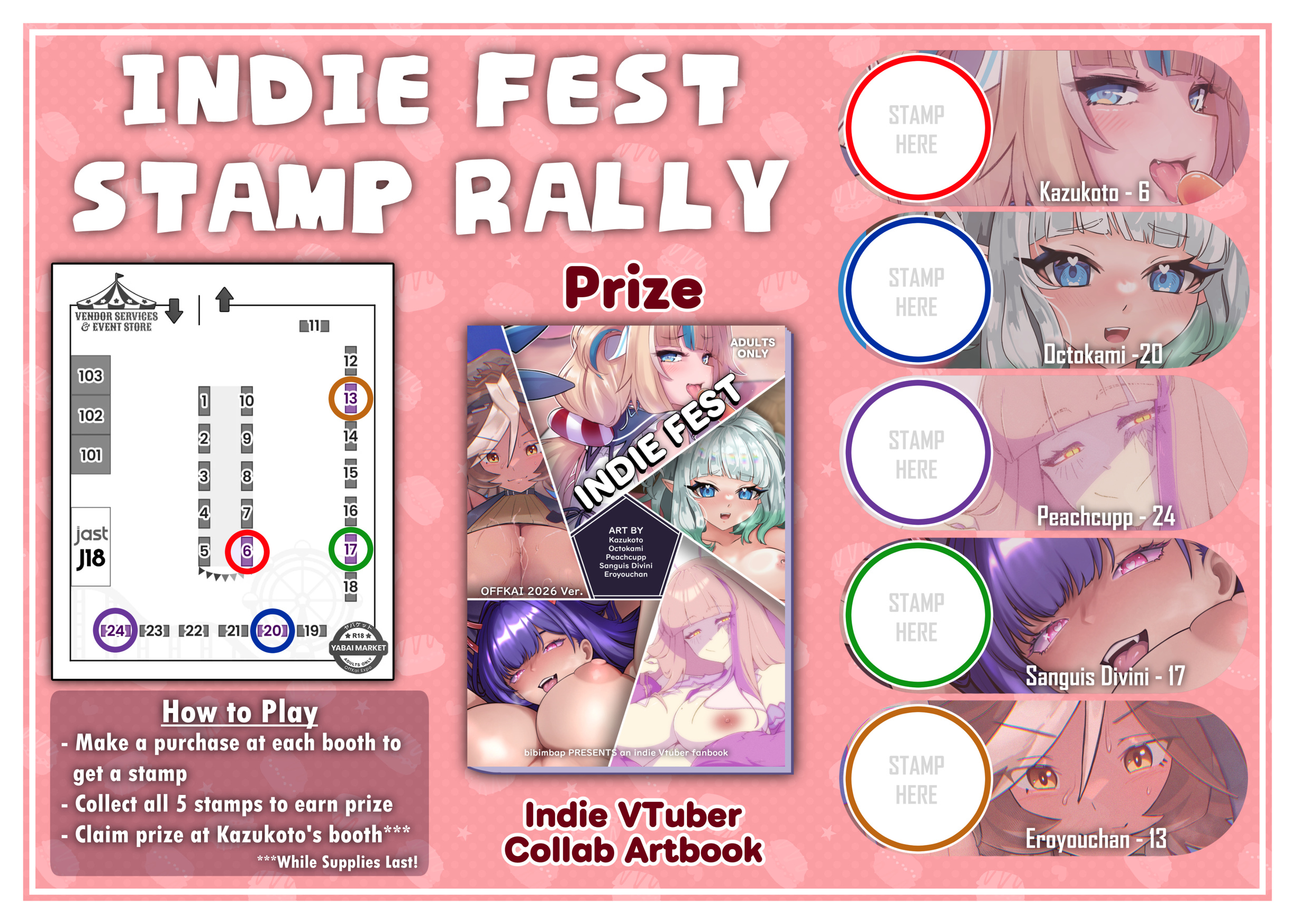 Stamp Rally Sheet